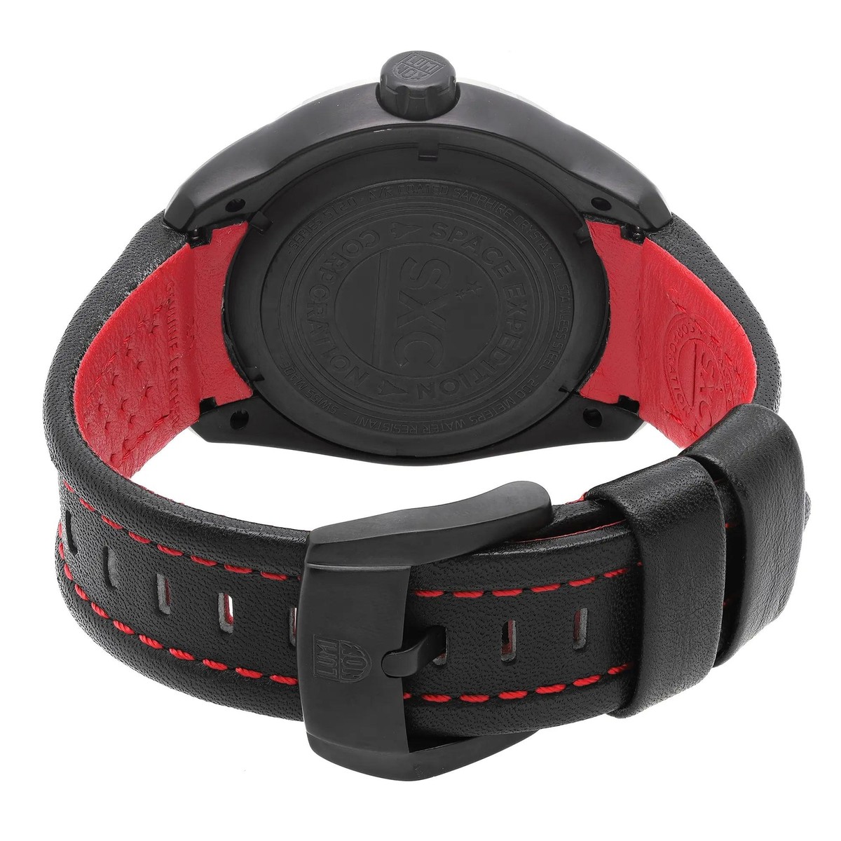 Luminox Space SXC GMT 45mm Steel PVD Black Dial Quartz Mens Watch