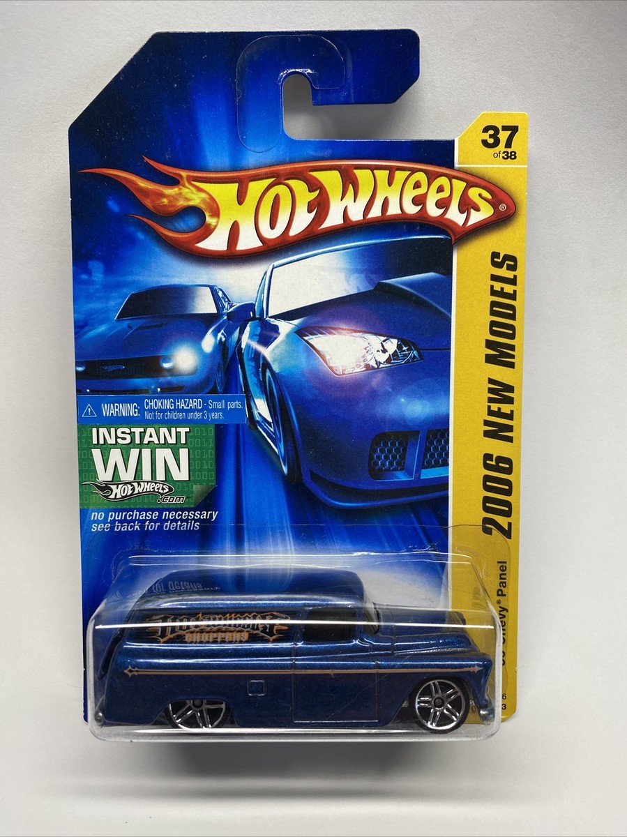 2006 hot wheels 55 Chevy panel 37/38 | eBay