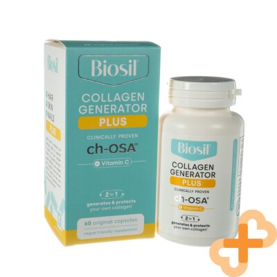 BIOSIL Collagen Generator Plus 60 Kapseln Vitamin C Und Cholin Ergänzung