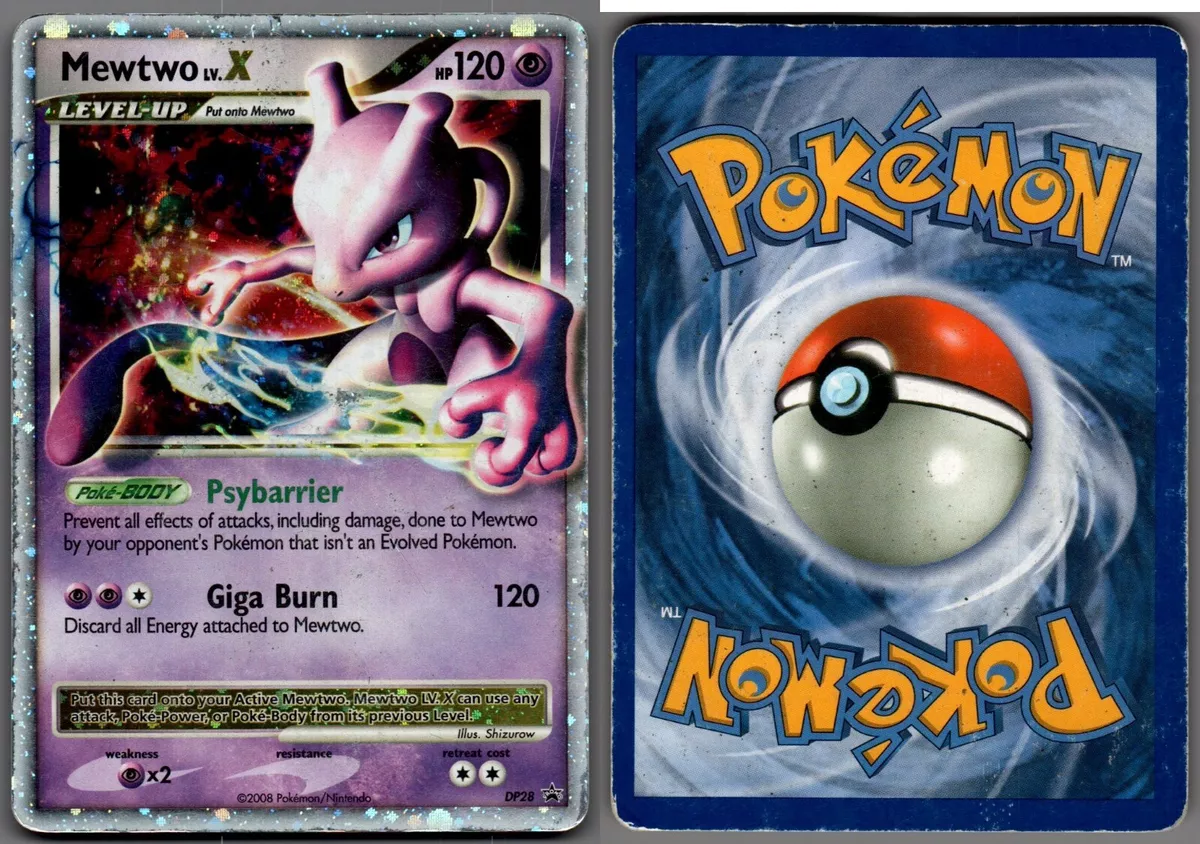 Mewtwo LV.X - DP28 - Diamond and Pearl Promos - Pokemon