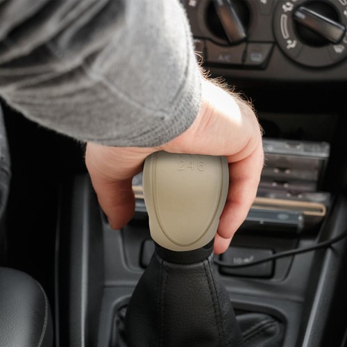 Silicone Car Shift Knob Cover Replace 6 Speeds Shifter Anti-Slip Protector Guard - Photo 12 sur 16