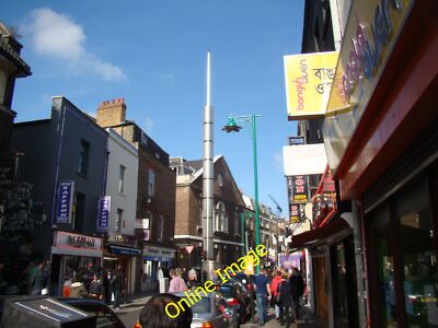 Photo 12x8 Strange new sculpture on Brick Lane London I've no idea wh c2012