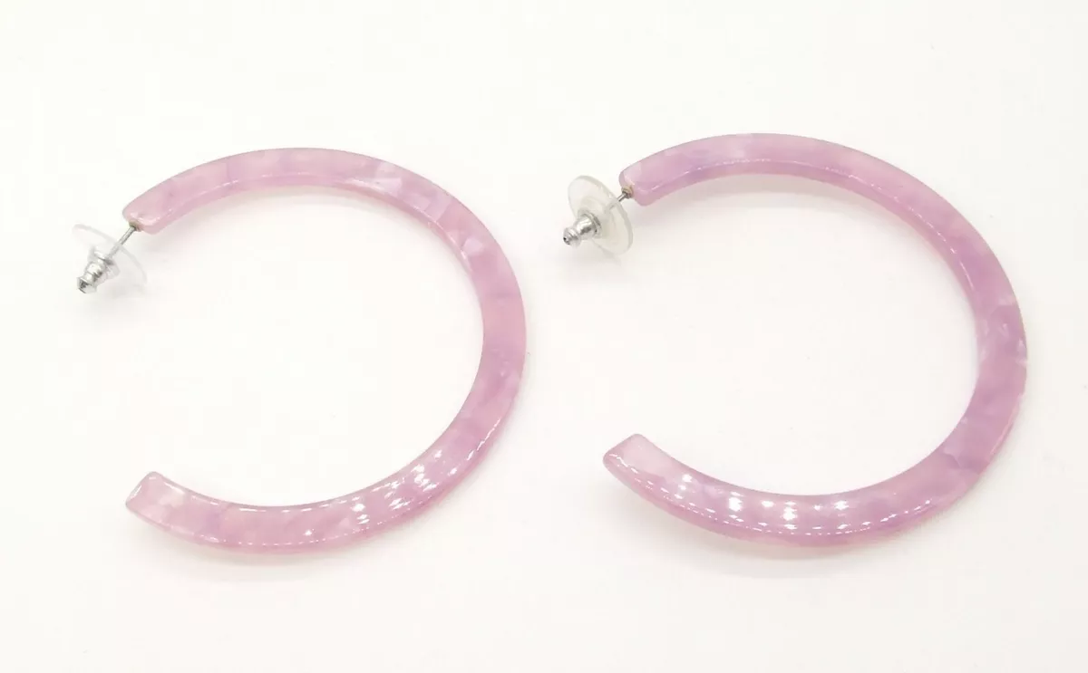 Flat hoop earrings deals