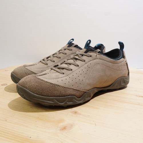 Tan Suede Leather Hiking Shoes 