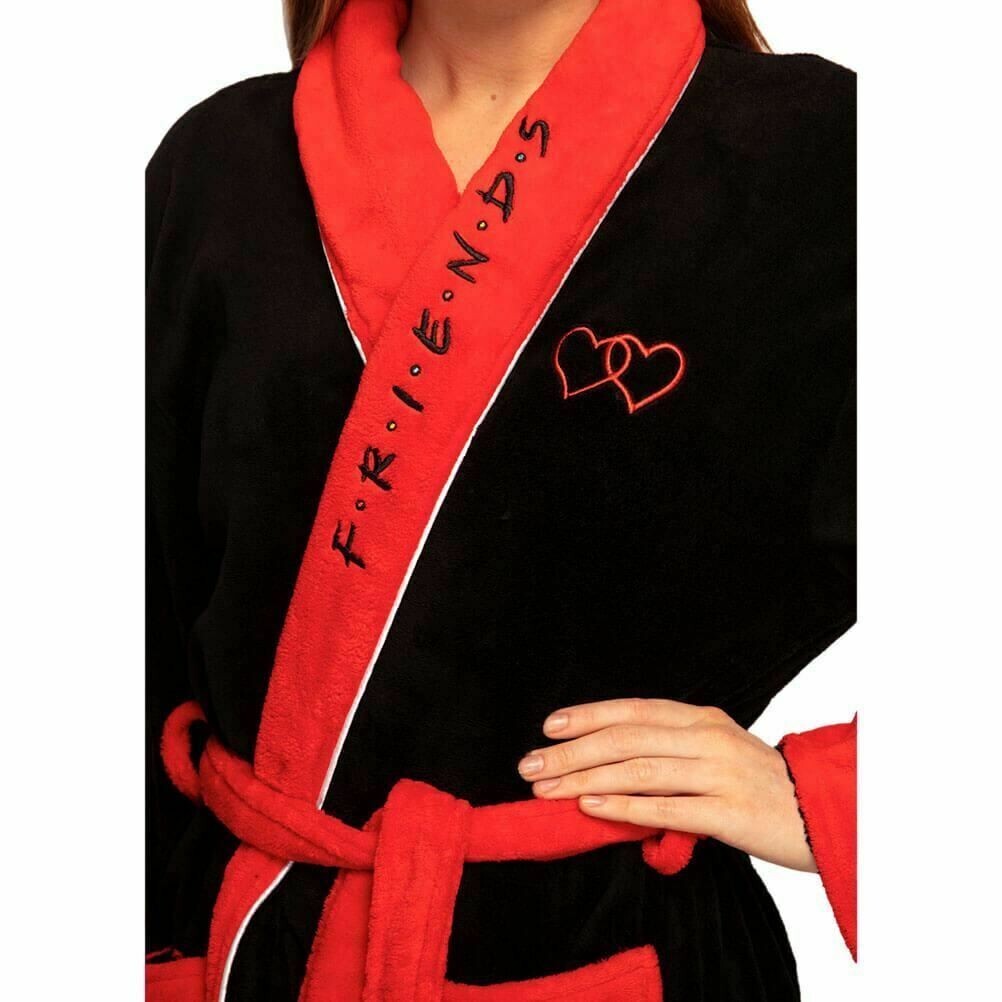 Friends Dressing Gown Central Perk TV Series (Womens Ladies bathrobe