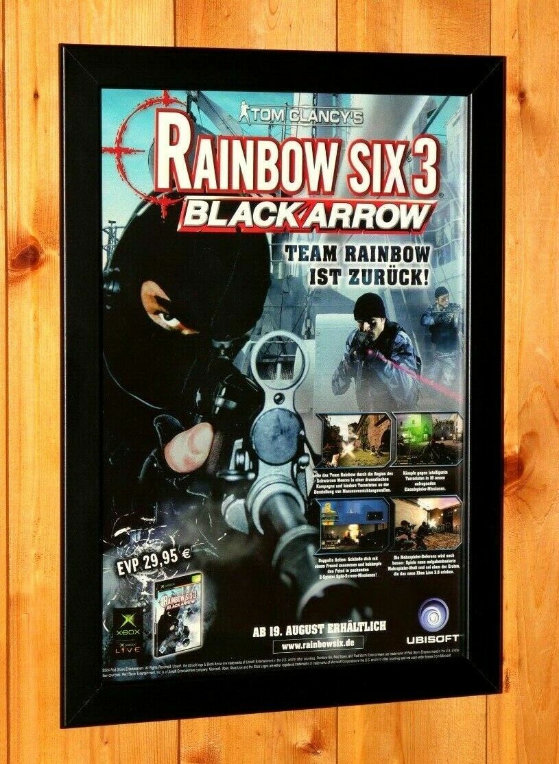 TOM CLANCY'S RAINBOW SIX 3 BLACK ARROW MICROSOFT XBOX EDITION FR PAL COMPLET