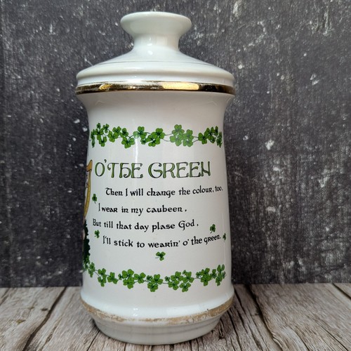 Vintage 1968 Old Fitzgerald Empty Porcelain Decanter Stitzel Weller Leprechaun - Picture 5 of 10