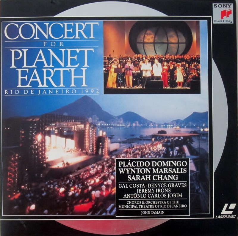 On 9 laserdiscs: Orchestral celebrations, fabulous concerts, biographies