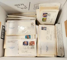 Large Lot of 100's of 1990's First Day Issue Envelopes 10 Lbs