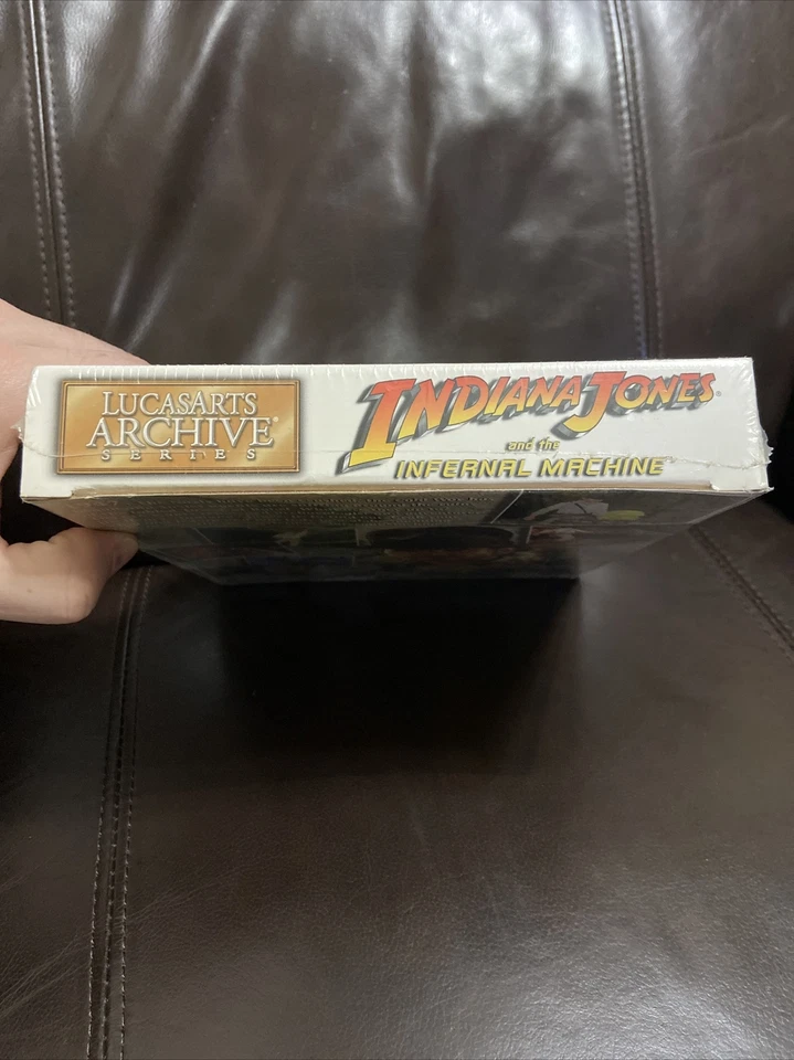 LucasArts Indiana Jones and the Infernal Machine PC CD Big Box PC 2001 Sealed - Image 3 of 4