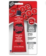 Eclectic Shoe Goo Adhesive Glue, Shoe Repair, Black, 110010, 3.7 fl. oz.