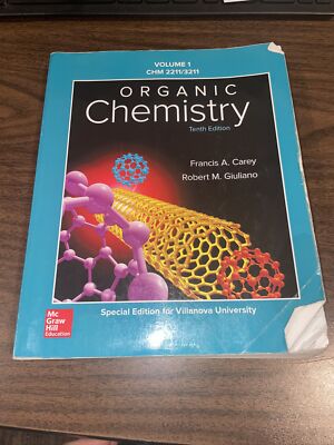 organic chemistry vol 1 10th edition for villanova With Student Solutions Manual