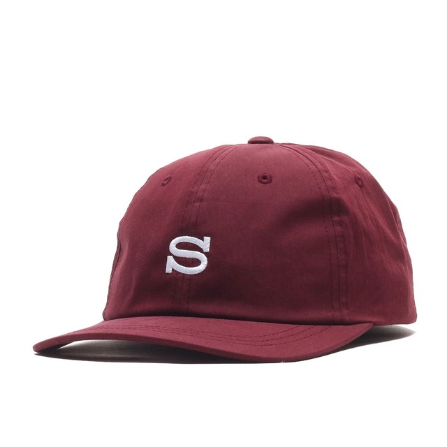 burgundy stussy hat