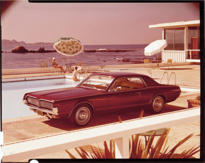 1967 Mercury Cougar automobile car advertising OLD PHOTO 3