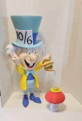 Large 3d Printed Mad Hatter From Alice And Wonderland Big Figure Fanart