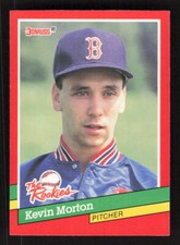 1991 Donruss The Rookies #40 Kevin Morton Boston Red Sox