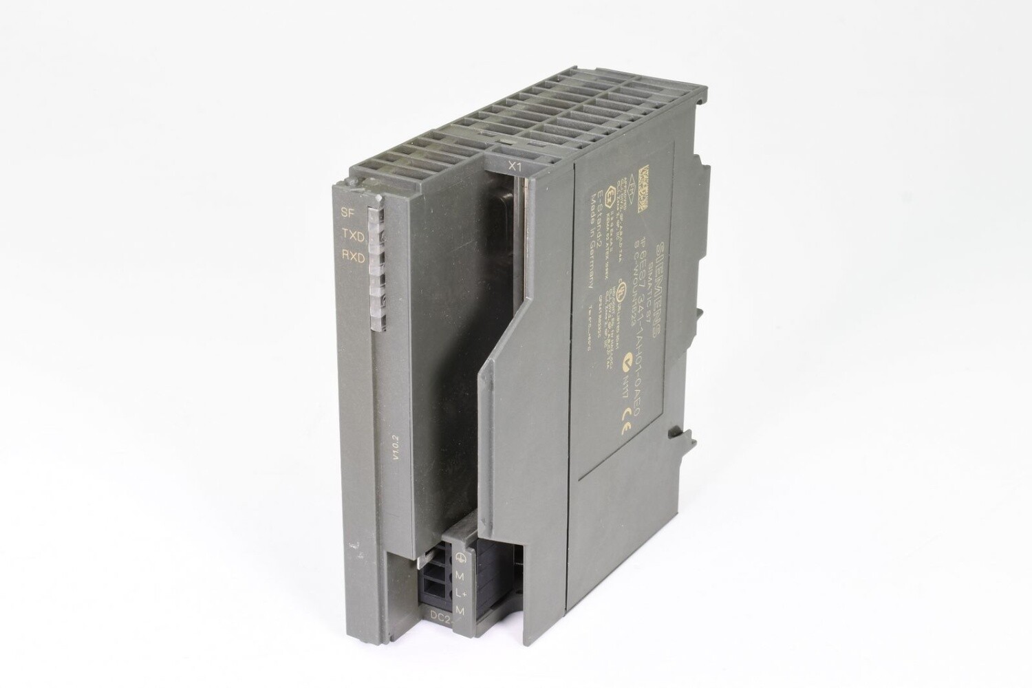 SIEMENS 6ES7 341-1AH01-0AE0, CP 341, CP with RS232C, E02 - Defective (d.E./o.T.)