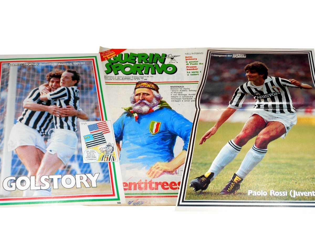 Guerin Sportivo N°21 1982 - Spécial Mondial Avec Poster Paolo Rossi Et Albi Mundial