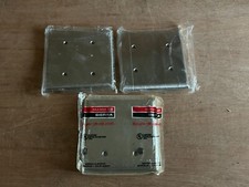 Sierra Stainless Double Blank Wall Cover Plat...