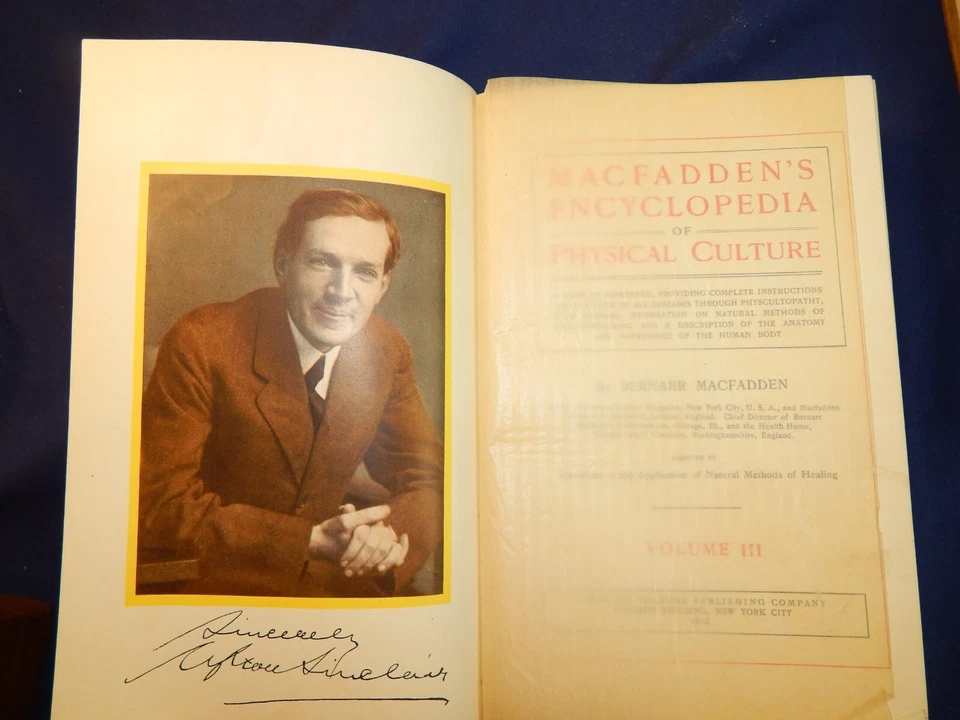 Macfadden's Encyclopedia of Physical Culture Volume 3 & 5 Illustrated HC 1912 Foto 4 de 4