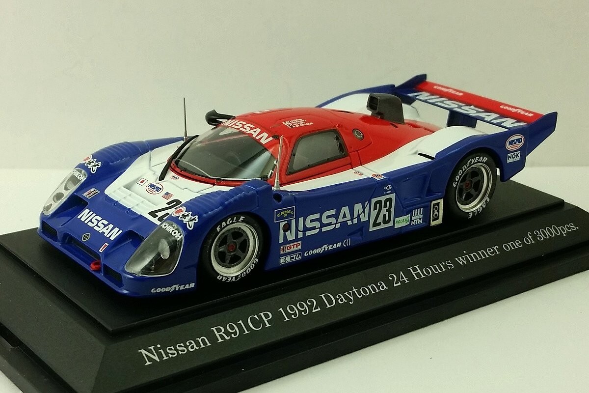 Ltd Ed NISSAN R91CP winner 1992 DAYTONA 24 hours #23 1:43 Ltd Ed NISSAN R91CP winner 1992 DAYTONA 24 hours #23 1:43