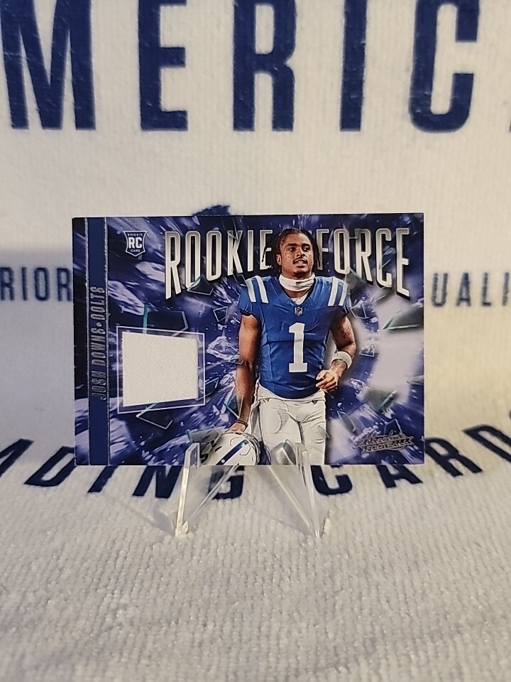 2023 Panini Absolute Josh Downs Rookie Force Patch #RF-20 Colts