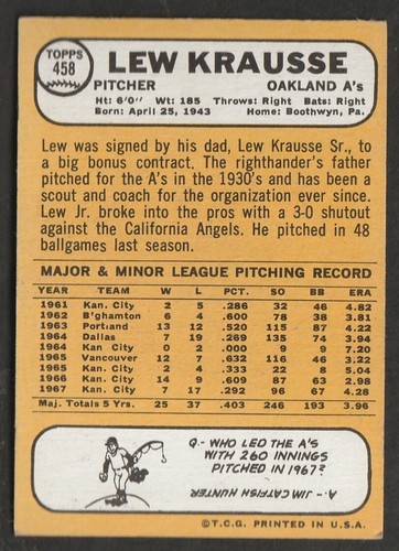 1968 Topps Baseball Cards Scegli una carta a scelta 295-660 EX X-MT 1/25 Set Break - Foto 295 di 490