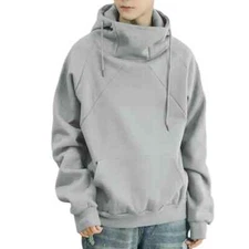 Autumn Ninja Streetwear Turtleneck Hoodies For Men Letter Embroidered Hip Hop