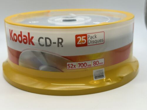Kodak CD-R 25er-Pack 52x700mb 80min beschreibbare CDs - Bild 3 von 5