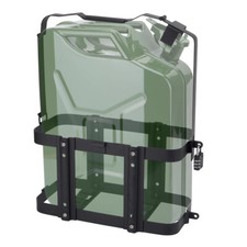 New Jerry Can Holder Bracket Mount Gas Rack Oil Tank Fuel Gasoline With Lock