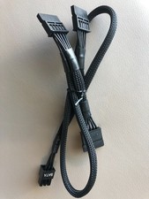 EVGA SUPERNOVA 450-1300W 6 PIN TO 3X SATA DRIVER POWER CABLE ,ORIGINAL