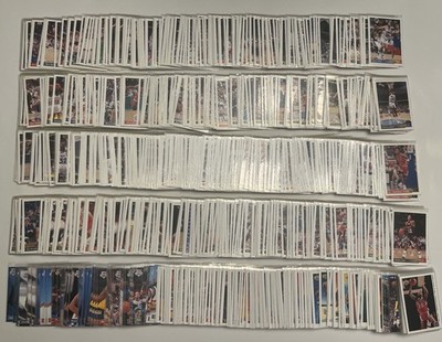 1992-93 UPPER DECK NBA BASKETBALL SINGLE LOOSE TRADING CARDS YOU CHOOSE #251-510
