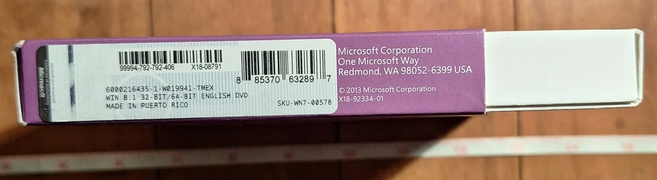 Microsoft Windows 8.1 Official Release Full Version - 32 Bit Disc w/ Key - Image 3 of 4