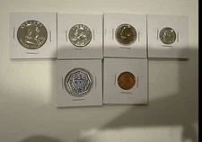 1962 Silver Proof Coin Set