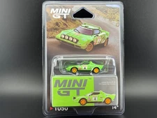 Mini GT Lancia Stratos HF #4 1979 Spanish Rally Champion #1050 1/64