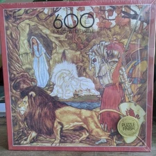 FX Schmid Puzzle “Lady of the Unicorn” 600 Piece Vintage 1996 New Sealed