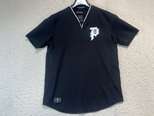 PRIMITIVE Apparel Jersey Black Skateboarding Baseball Shirt Small  See Pics