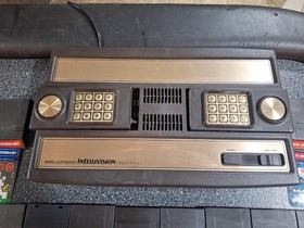 Mattel Intellivision Console Bundle With Games TESTED WORKING READ ALL!