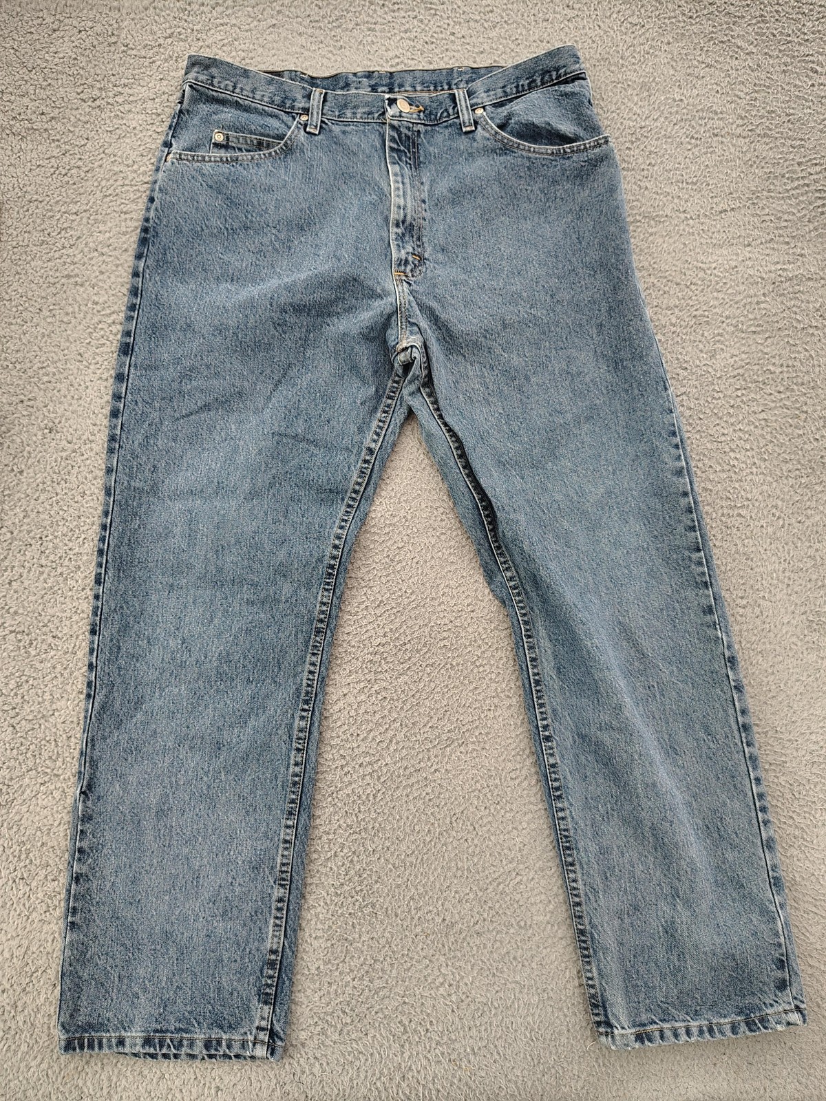 Mens 36x31 Blue Relaxed Fit 97601vr Denim Straight Leg Casua