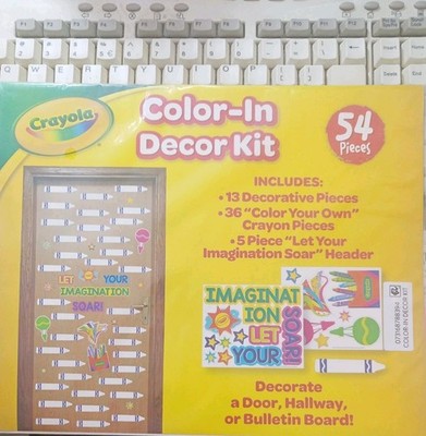 Crayola Color-In Decor Kit