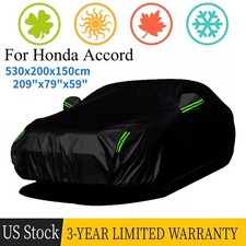For Honda Accord Full Car Cover Outdoor Waterproof Sun Uv All Weather Protection For Honda Accord Full Car Cover Outdoor Waterproof Sun Uv All Weather Protection