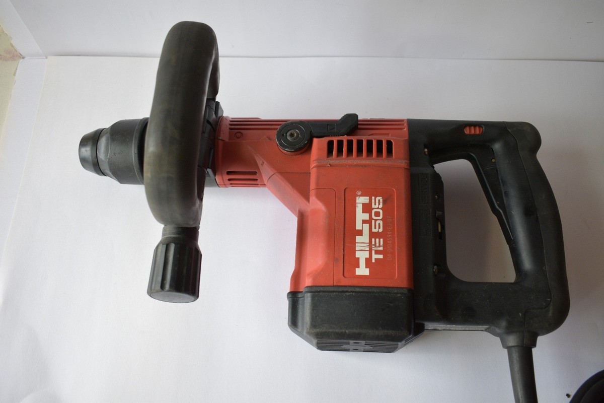 ●2 HILTI ヒルティ ハンマドリル TE505 ● 2011 Hilti TE 505 Electric Demolition Hammer Chisel Hand Tool NO