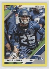 2019 Panini Donruss Rookies Press Proof Yellow Travis Homer #298 8d4