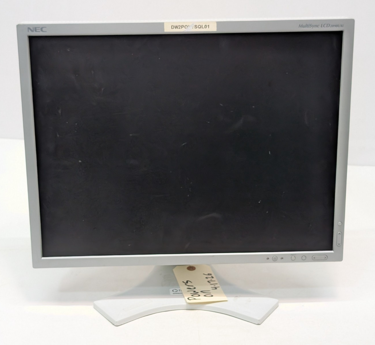 NEC Display Solutions LCD2090UXi MultiSync 20.1" LCD Monitor L205GR with Stand