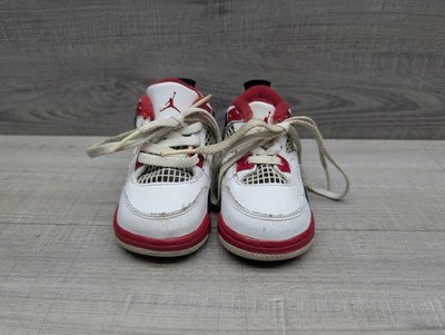 Nike Air Jordan Retro 4 OG 'Fire Red' Baby Size 4C