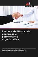 Itunuoluwa Ayobami Adeoye | Responsabilità Sociale D'impresa E Performance...