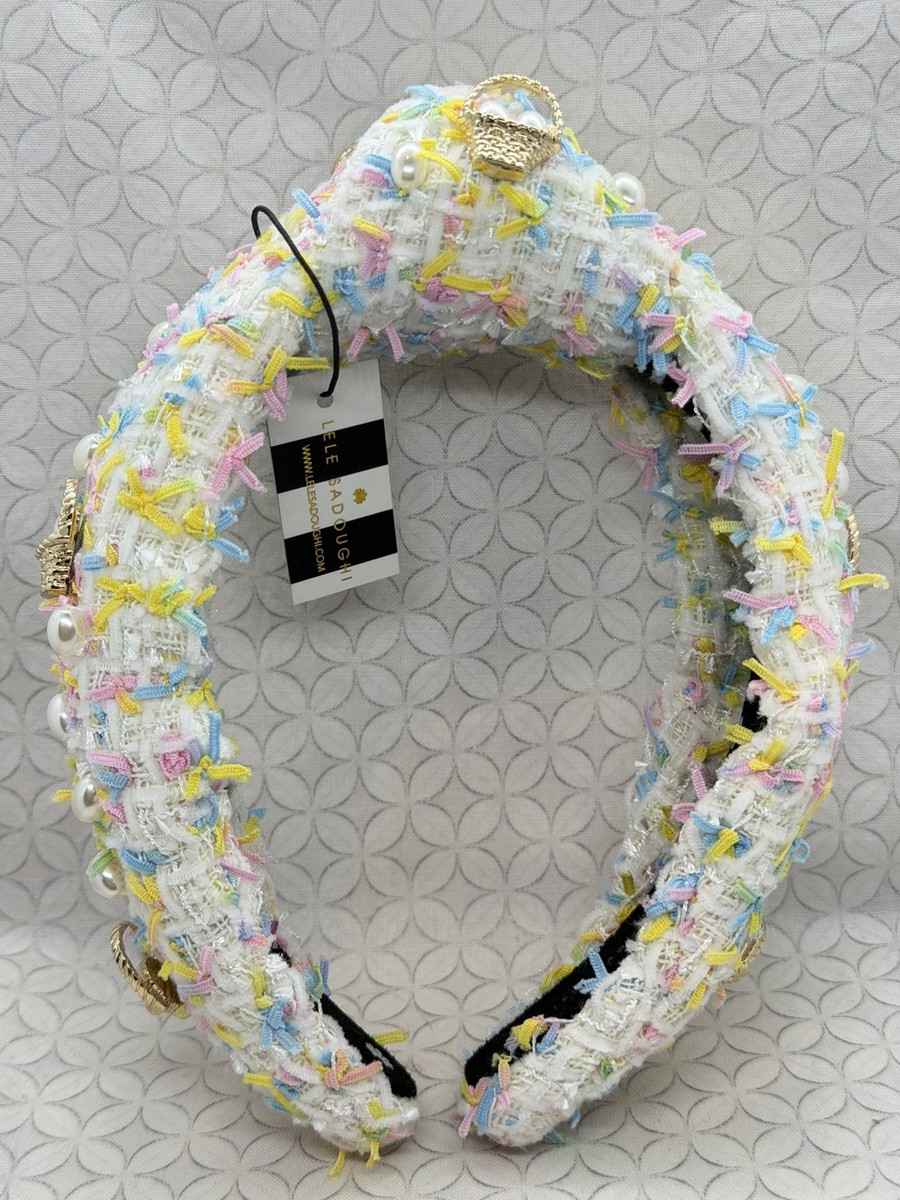 Lele Sadoughi Easter Confetti Easter Basket Knotted Headband 