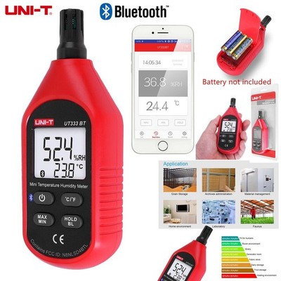 UNI-T UT333BT Digitales Bluetooth-Thermometer Hygrometer  Feuchtemessgerät   APP