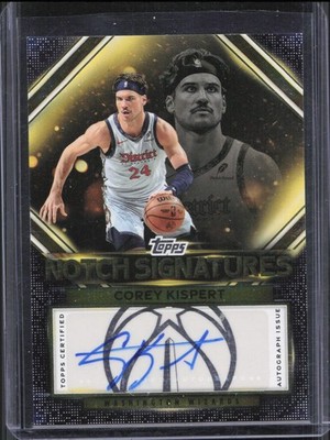 acgカード　　legend of  PTR⭐︎245 2025-26 Topps Basketball Corey Kispert Notch Signatures Auto
