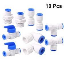  3 Count Hose Connector for Water but Connectors Extension Tube Pipe Fitting